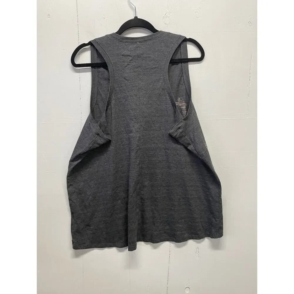 North Face Women's Charcoal Gray Activewear Tank Top Size XXL Classic Fit - Picture 6 of 8